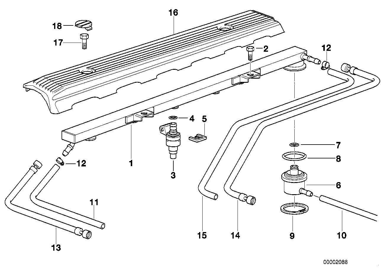 BMW 13 64 1 730 060 - Smidzinātājs ps1.lv