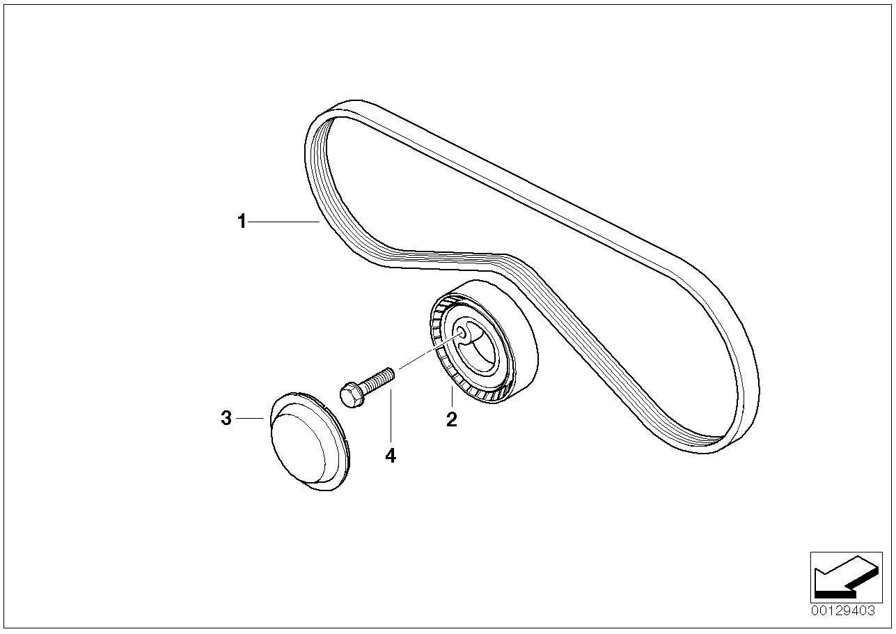 Suzuki 11281743193 - Ķīļrievu siksna ps1.lv