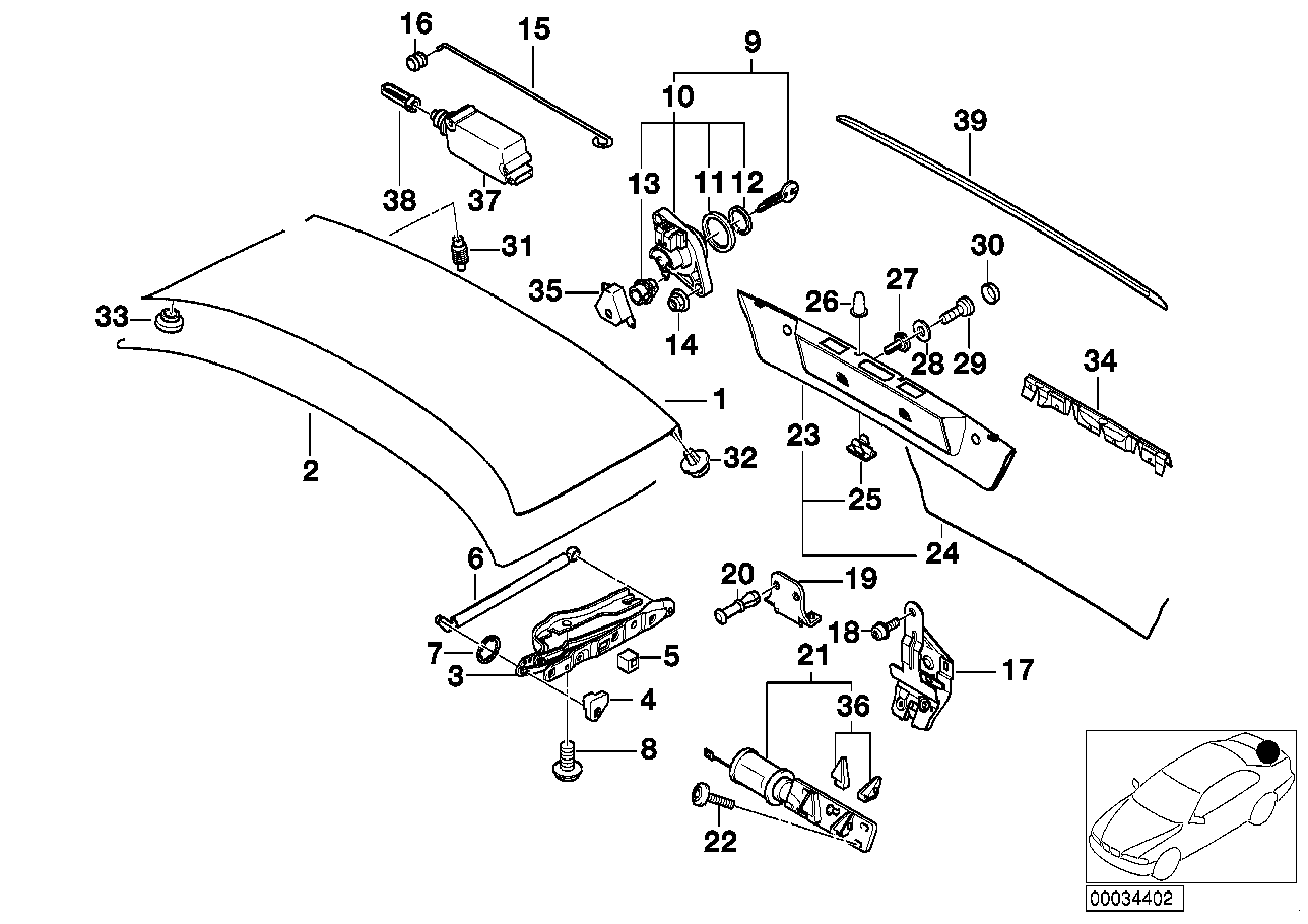 BMW 51 49 8 166 702 - Šķeltkniede ps1.lv