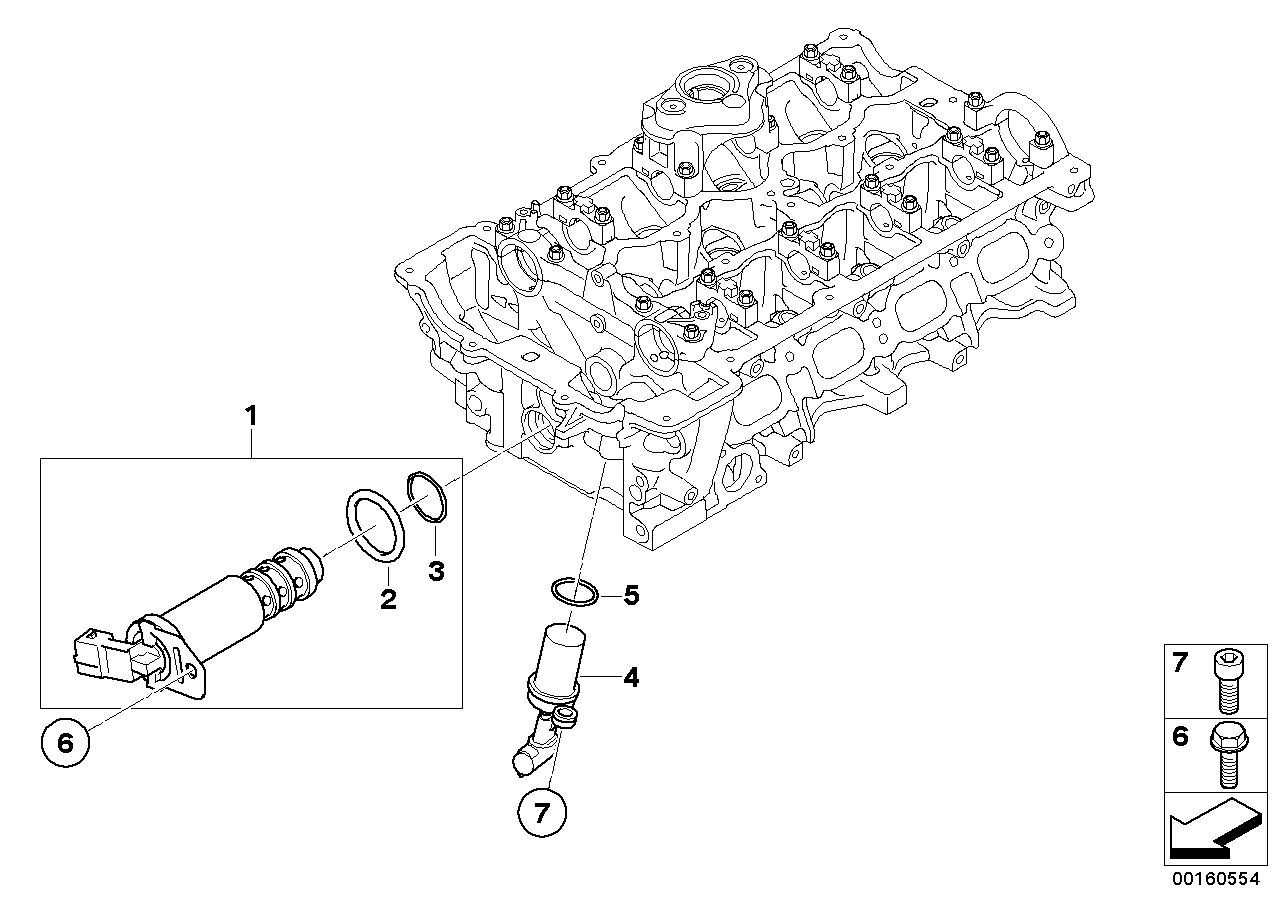 BMW 1136 7 584 115 - Vadības vārsts, Sadales vārpstas iestatīšana ps1.lv