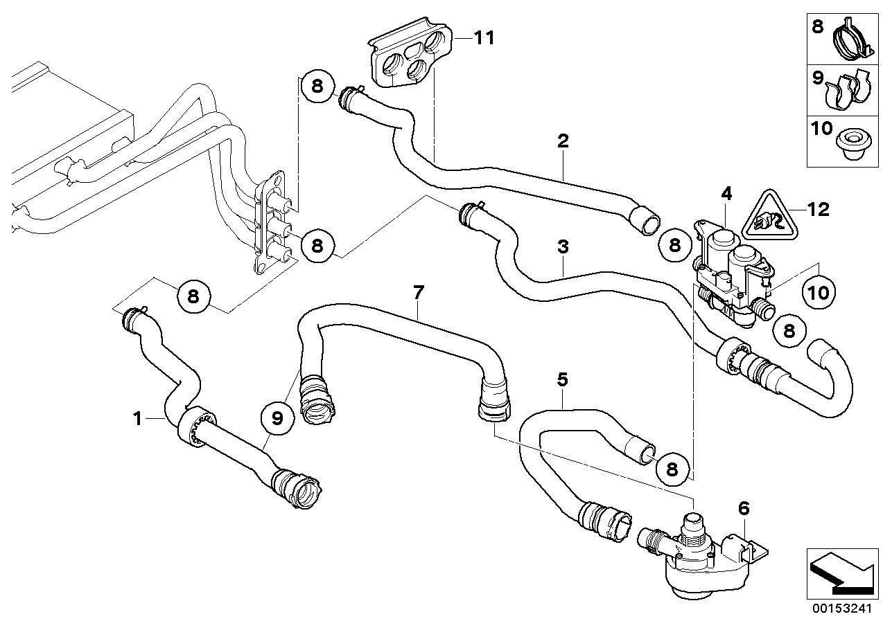 BMW 64 12 6 927 915 - Dzesēšanas šķidruma regulēšanas vārsts ps1.lv