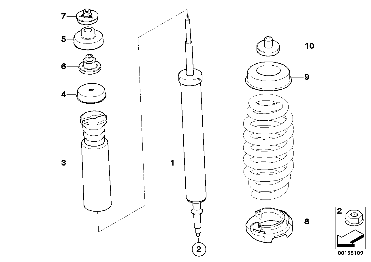 Mini 33526768917 - Amortizators ps1.lv