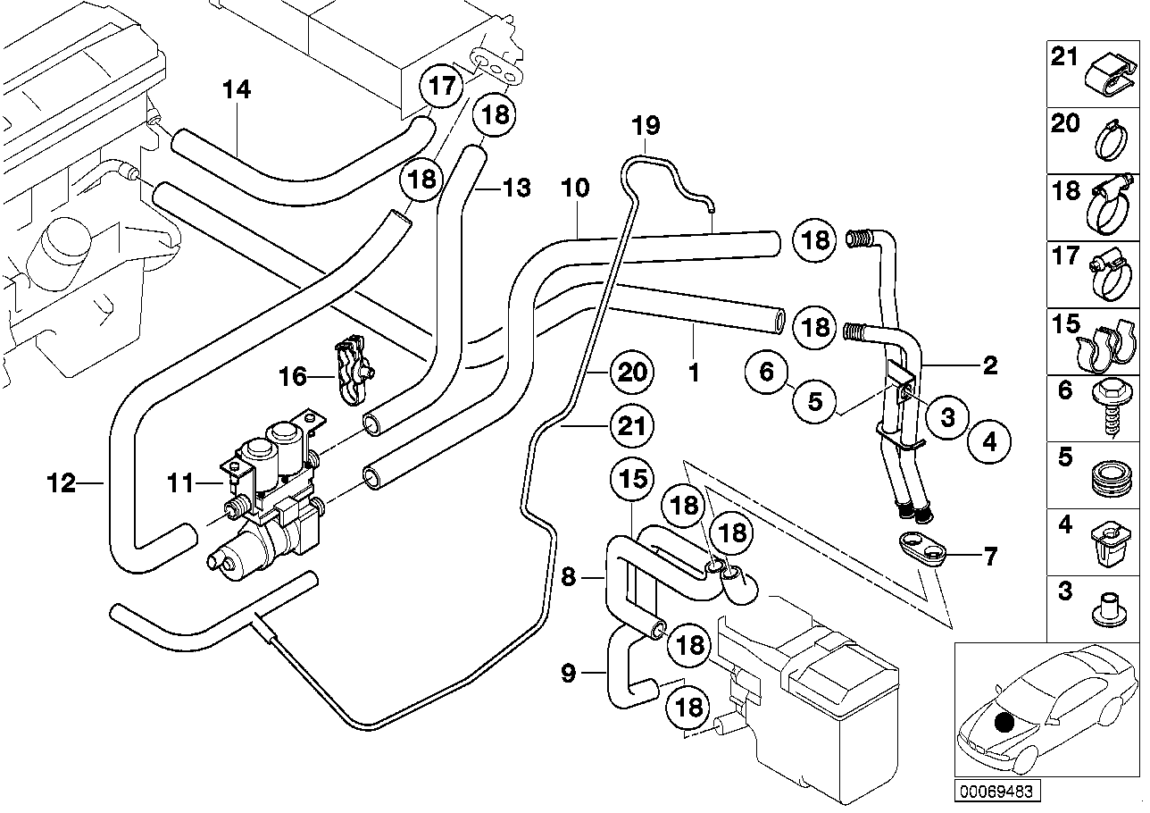 BMW 64128374995* - Piedziņas skriemelis, Ģenerators ps1.lv