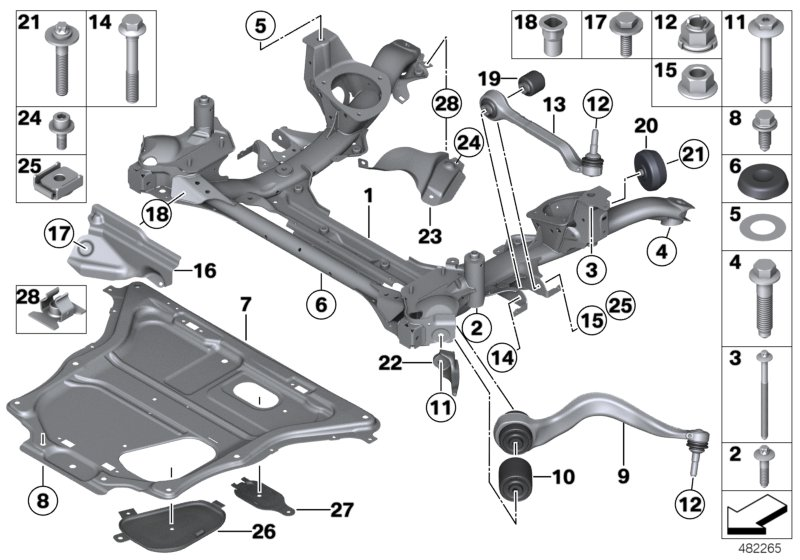 BMW 31 12 6 854 729 - Piekare, Šķērssvira ps1.lv