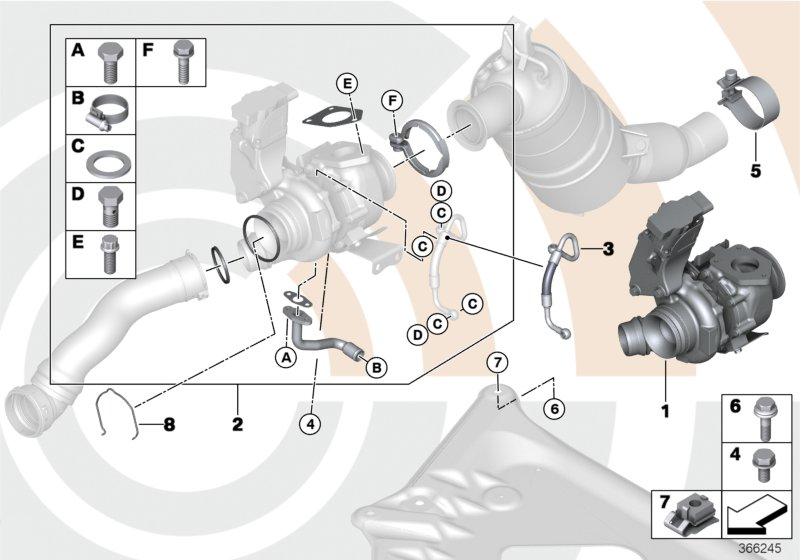 BMW 11652348704 - Kompresors, Turbopūte ps1.lv