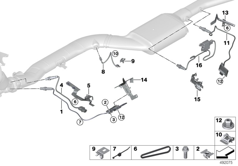 BMW Motorcycles 13 62 7 791 592 - Lambda zonde ps1.lv