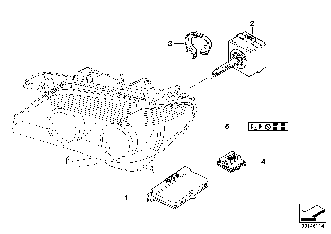 Mini 63126937223 - Vadības iekārta, Apgaismojums ps1.lv