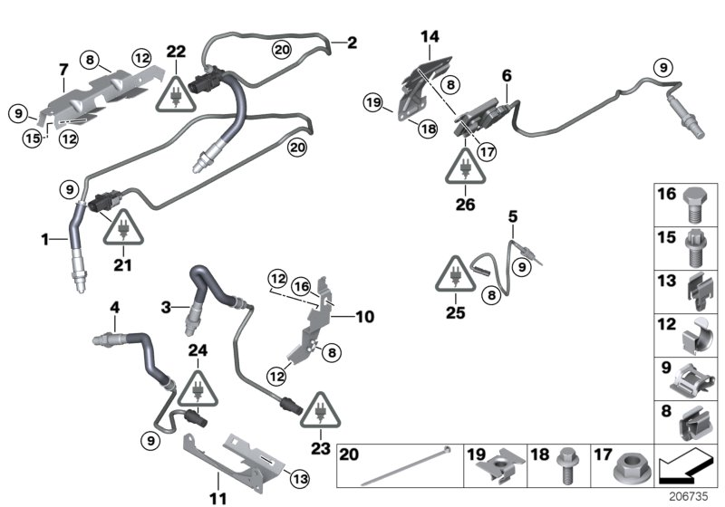 BMW 11 78 7 545 074 - Lambda zonde ps1.lv