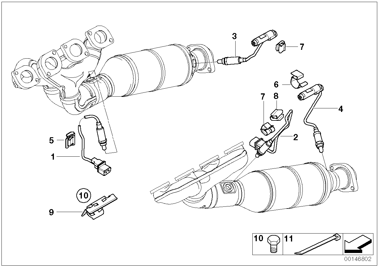 BMW Motorcycles 11 78 7 561 410 - Lambda zonde ps1.lv