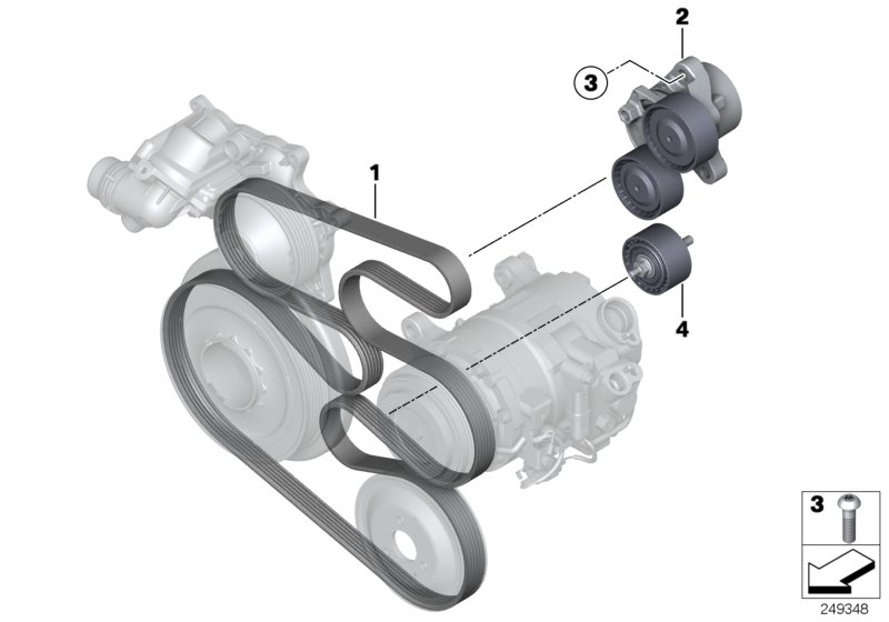 BMW 11 28 8 507 588 - Ķīļrievu siksna ps1.lv