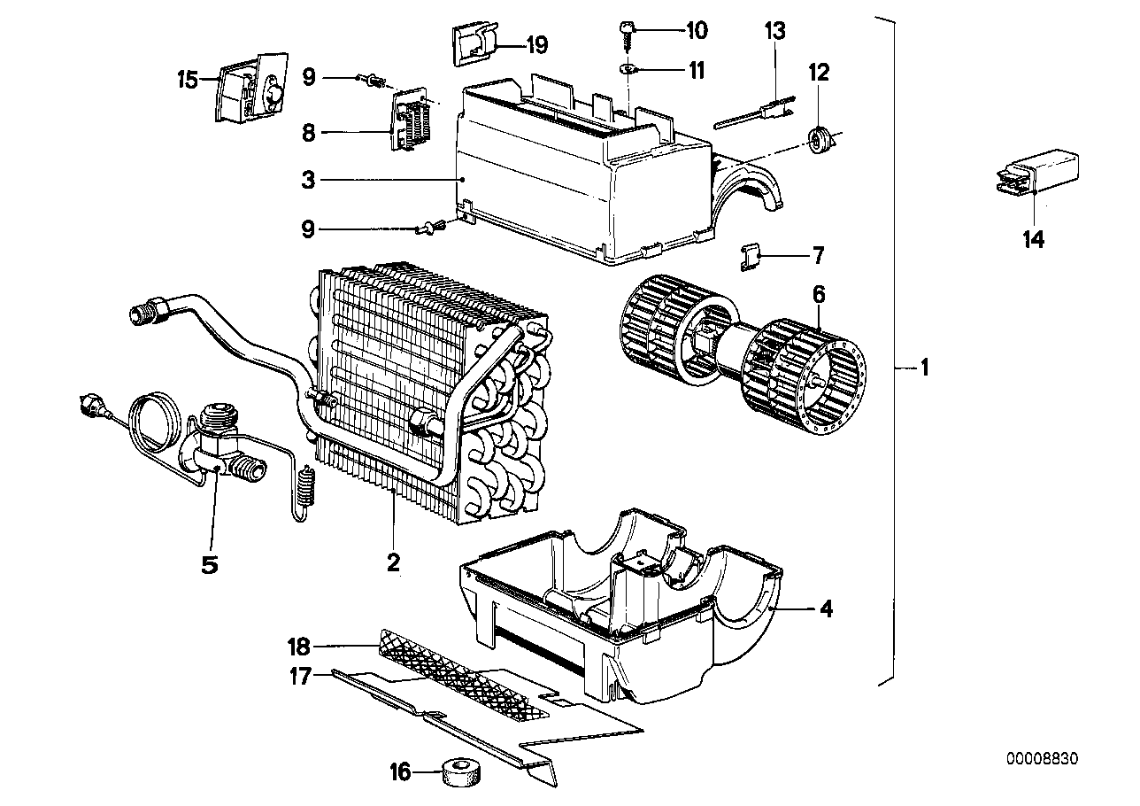 John Deere 64511372077 - Izplešanās vārsts, Gaisa kond. sistēma ps1.lv