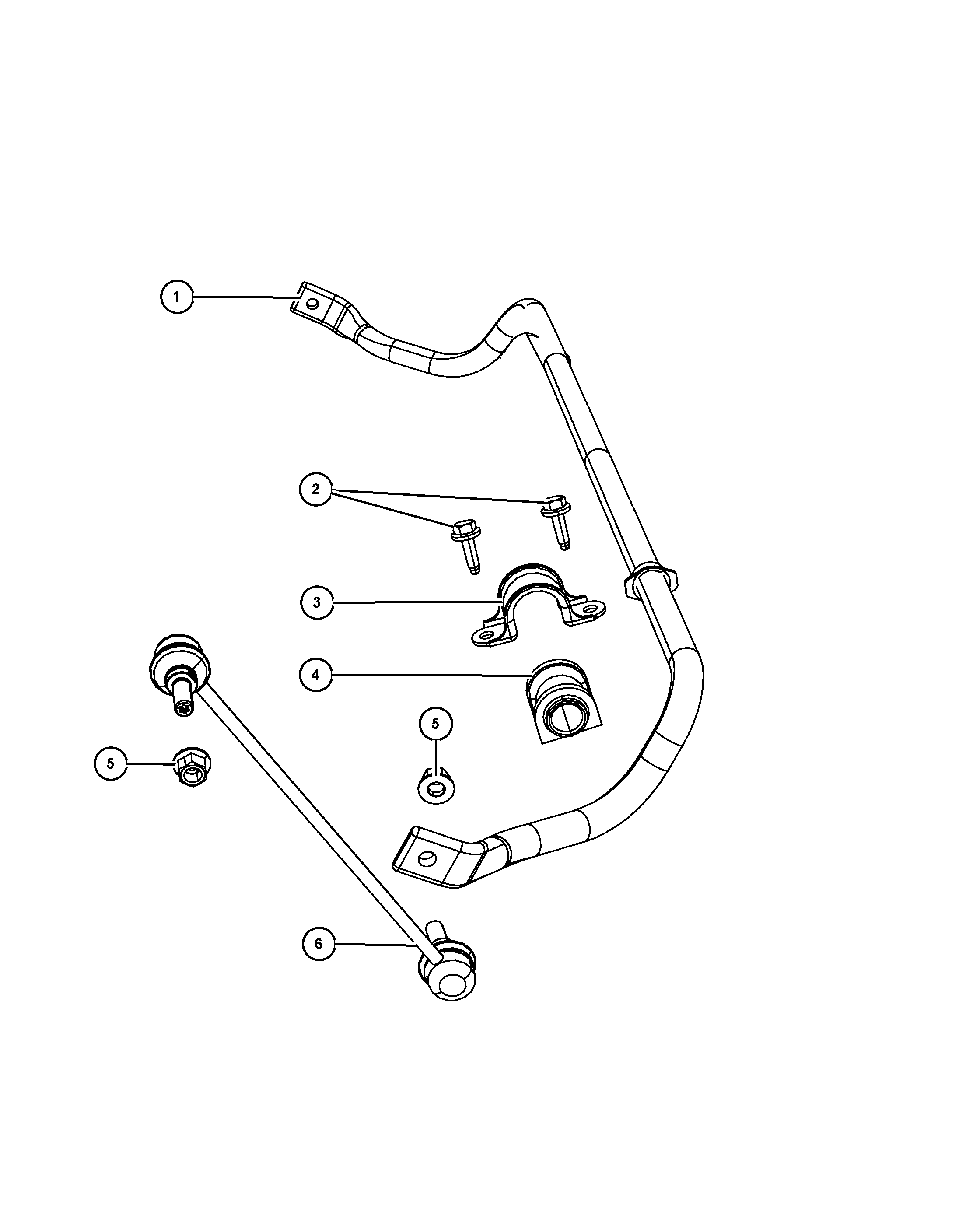 Chevrolet 4743 669AB - LINK STABILIZER BAR ps1.lv