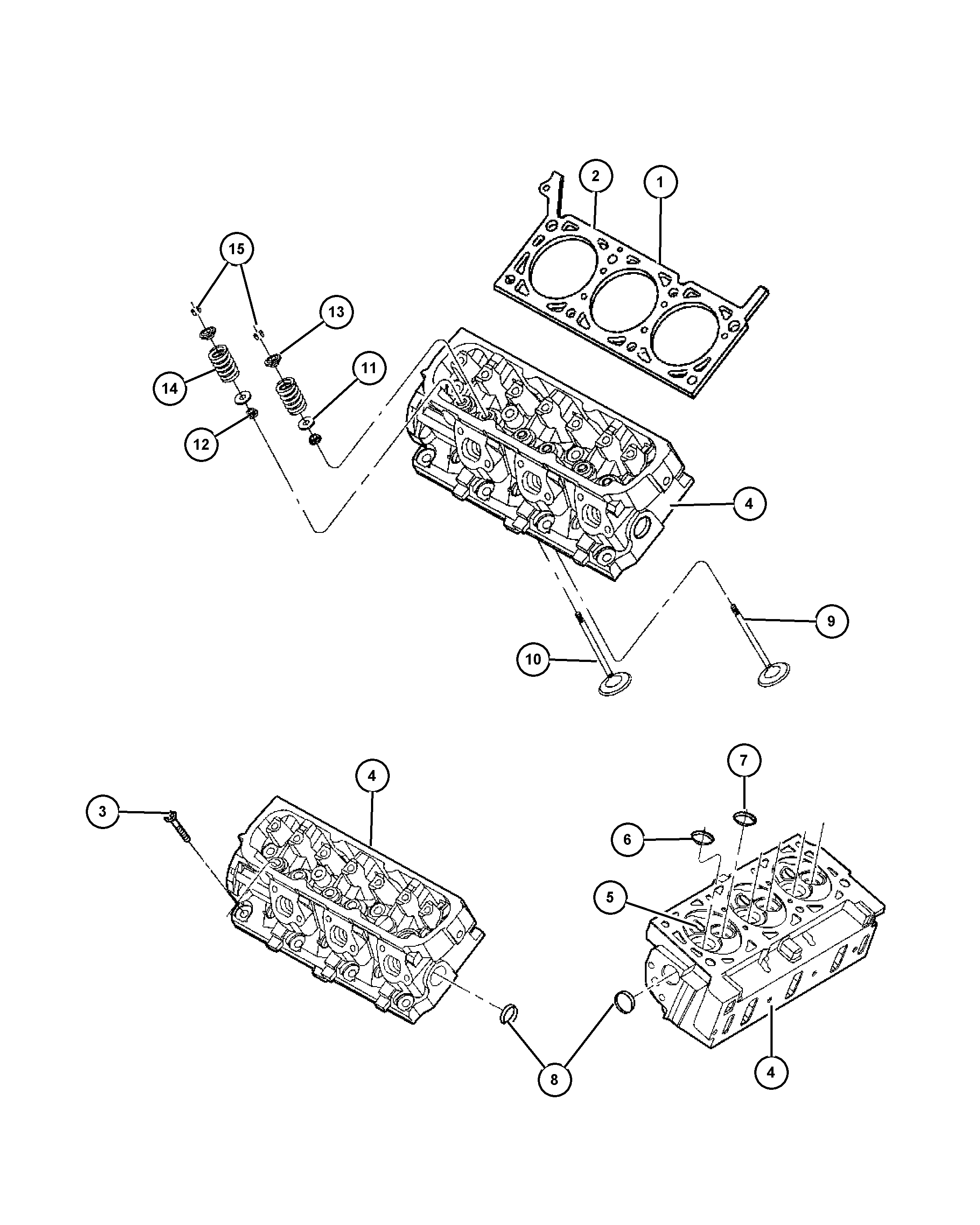 Chrysler 4781 148AB - Blīve, Motora bloka galva ps1.lv