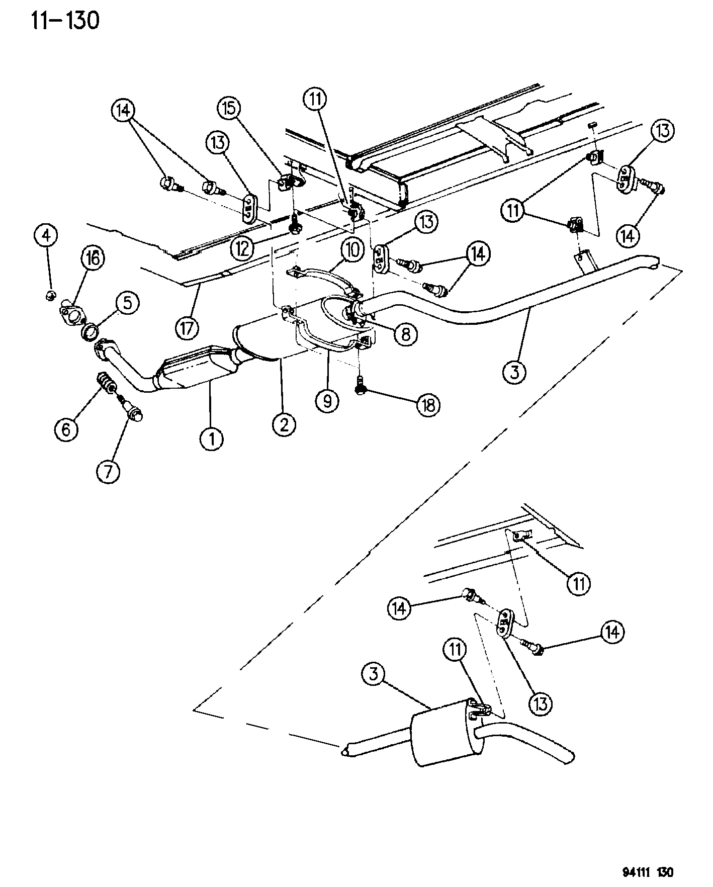 Chrysler 610 0499 - Uzgrieznis, Izplūdes kolektors ps1.lv