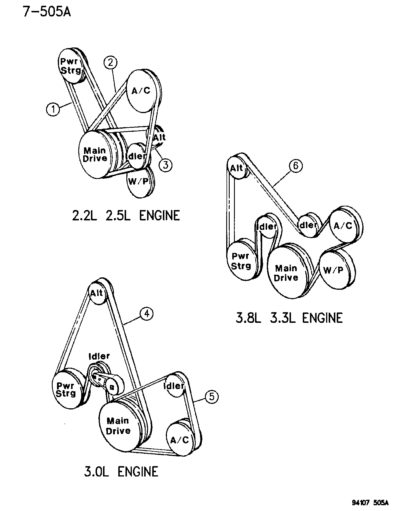 Chrysler 466 8303 - Ķīļrievu siksna ps1.lv