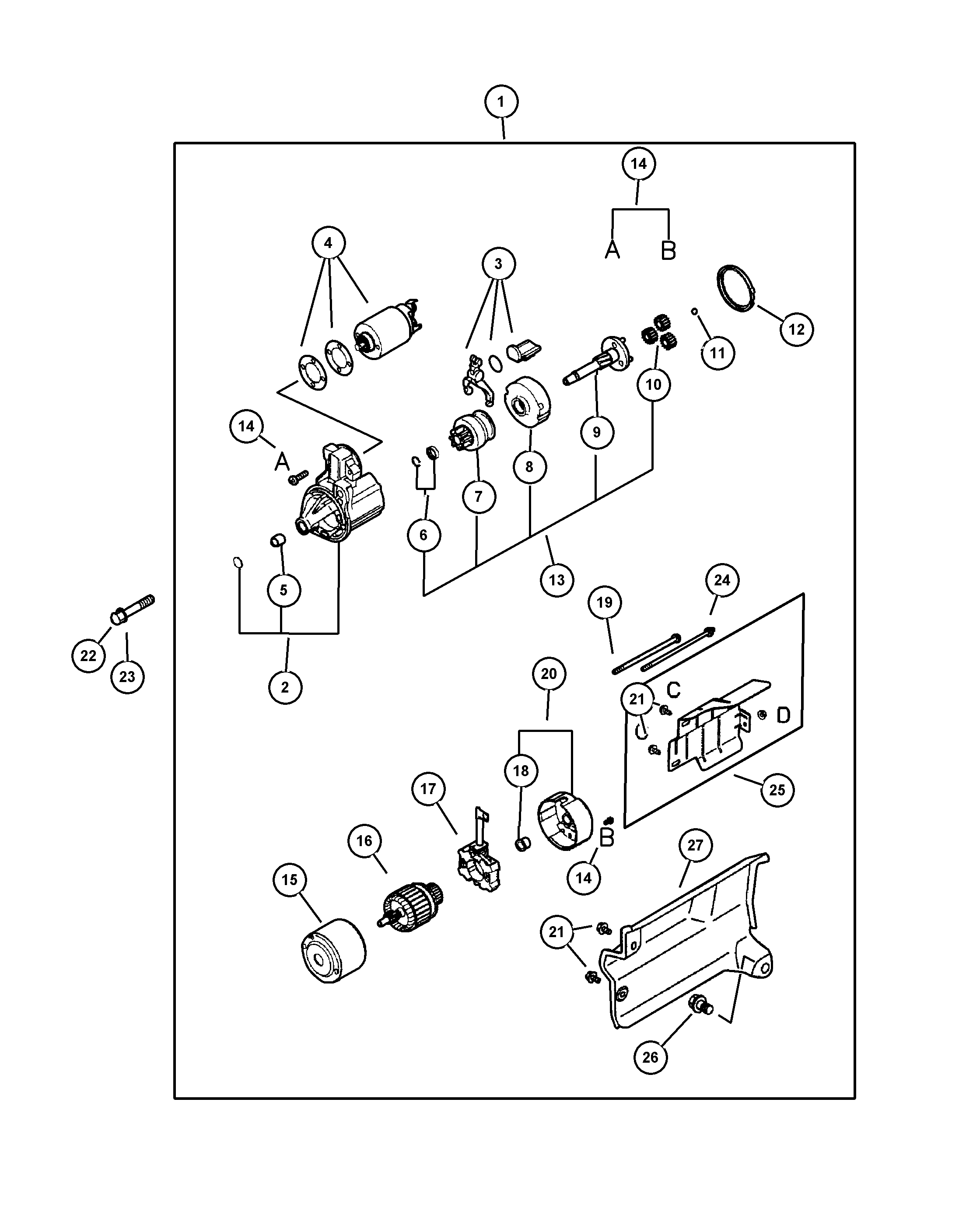 CHERY MD35 6178 - Starteris ps1.lv