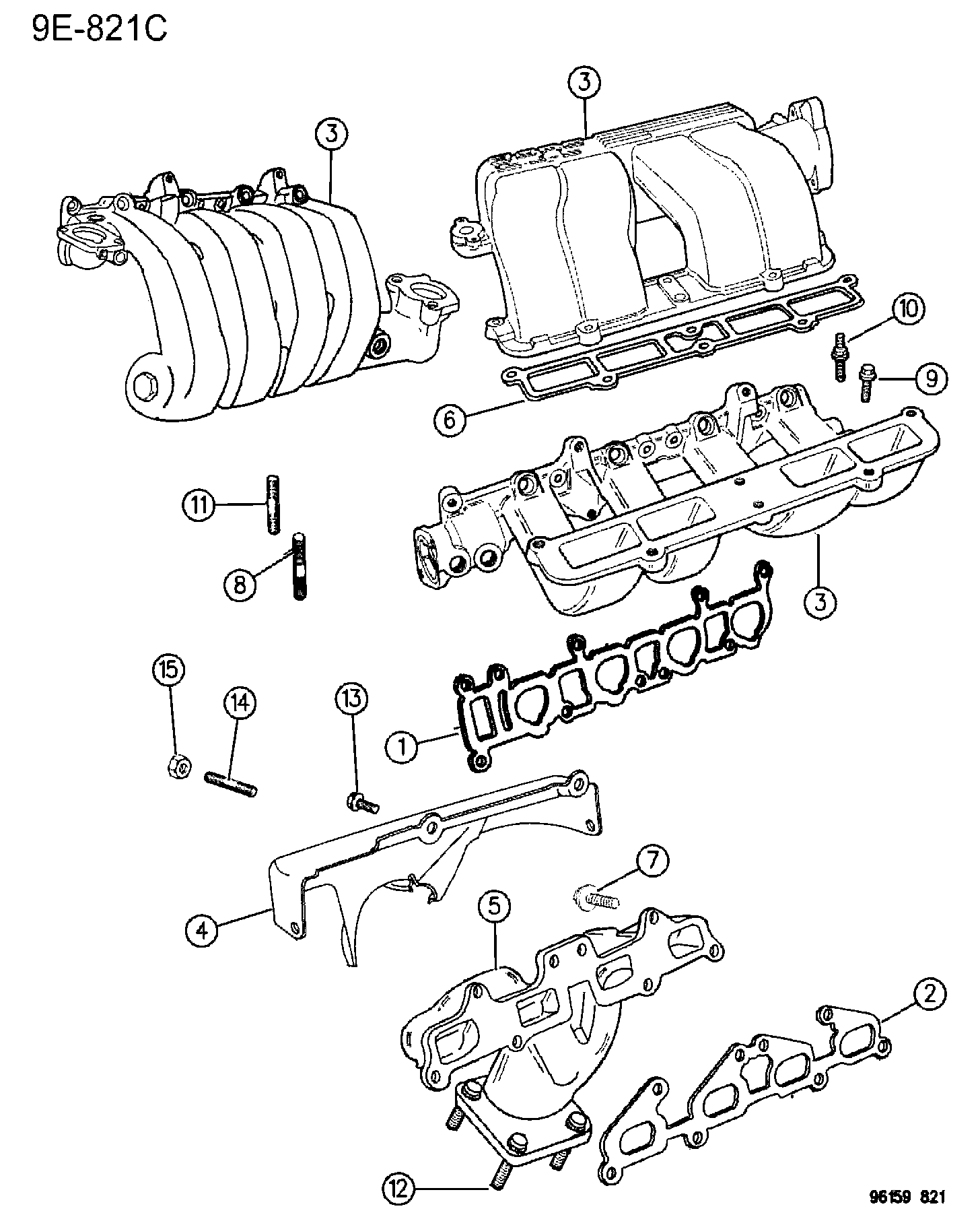 Jeep 650 4152 - NUT, EXHAUST MANIFOLD M8 X 1.25 ps1.lv