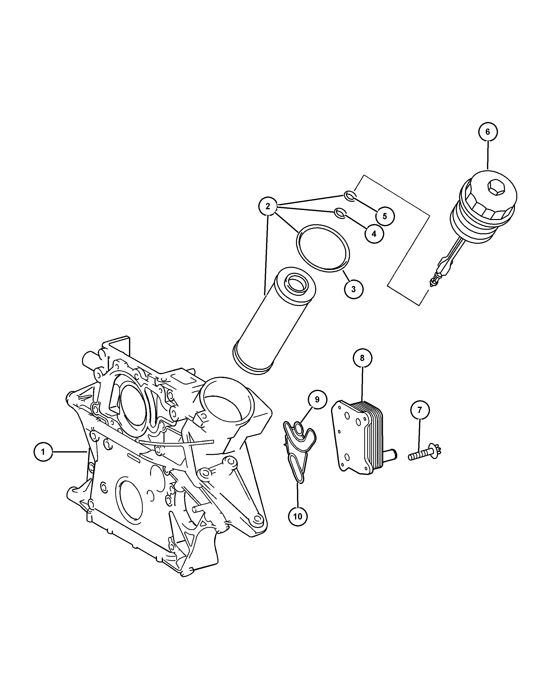 Mercedes-Benz 5080 244AA - FILTER ENGINE OIL ps1.lv