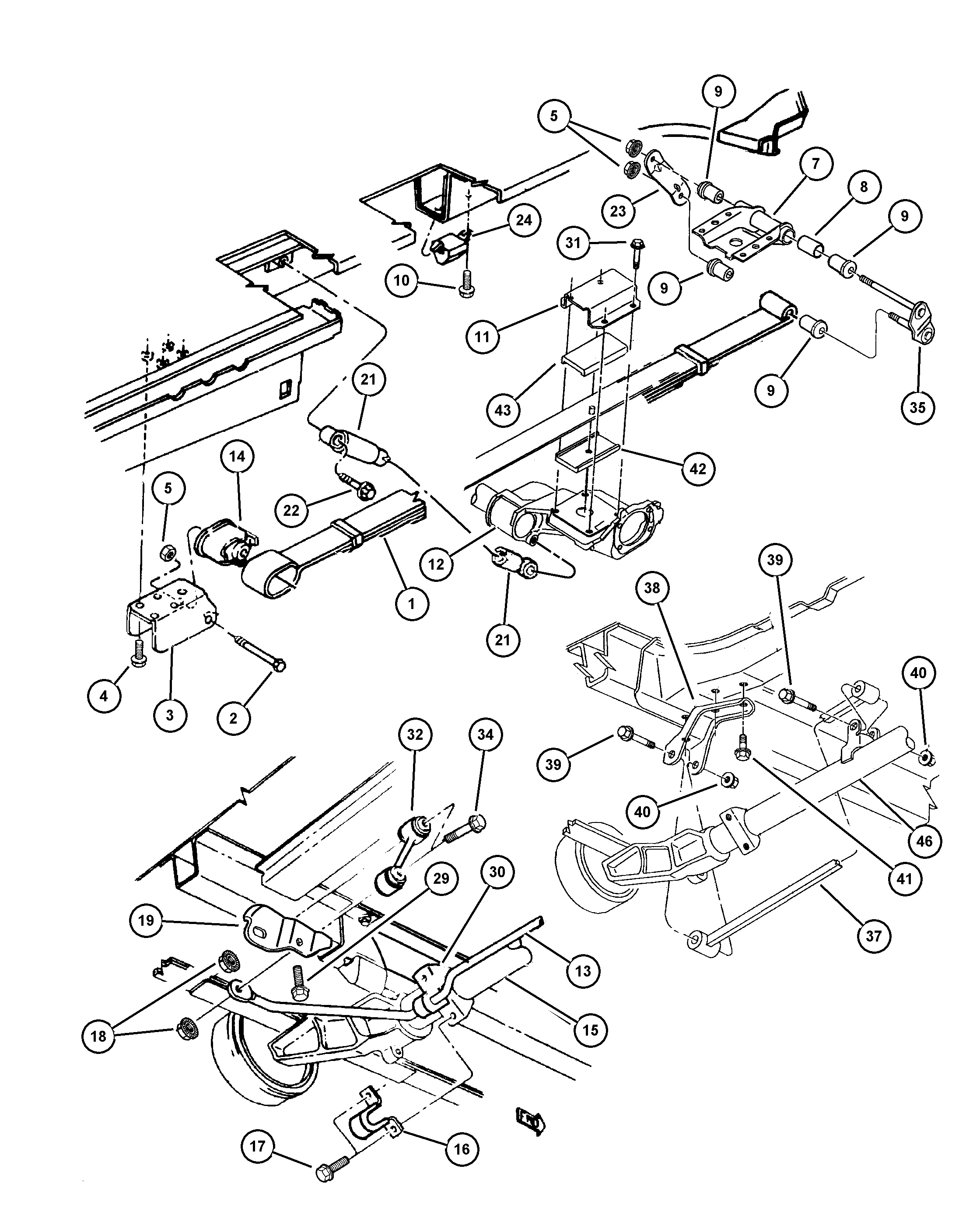 Dodge 468 4682 - SHOCK ABSORBER SUSPENSION ps1.lv