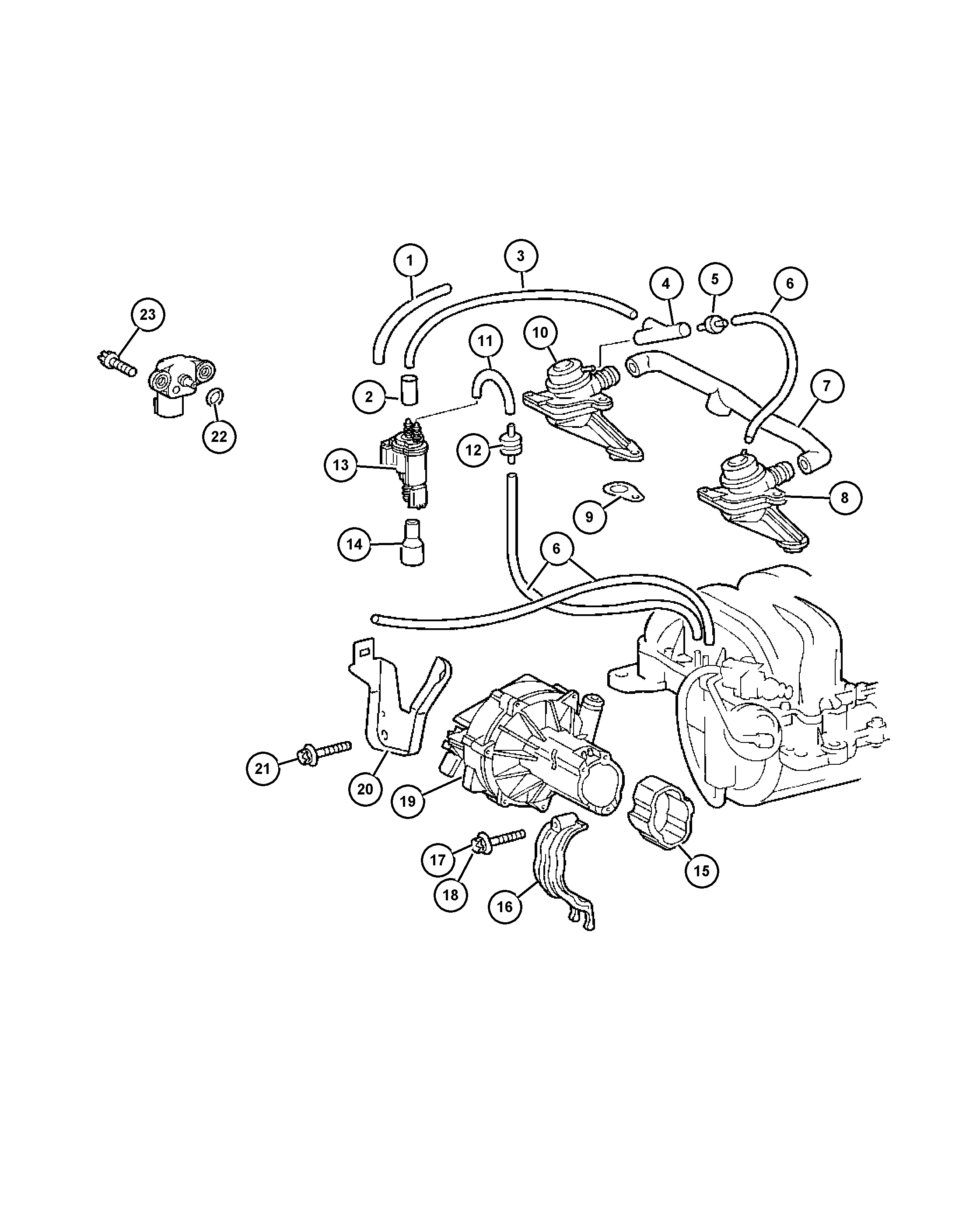 Chrysler 5099 822AA - Vārsts, Kondenators-Bypass vārsts ps1.lv