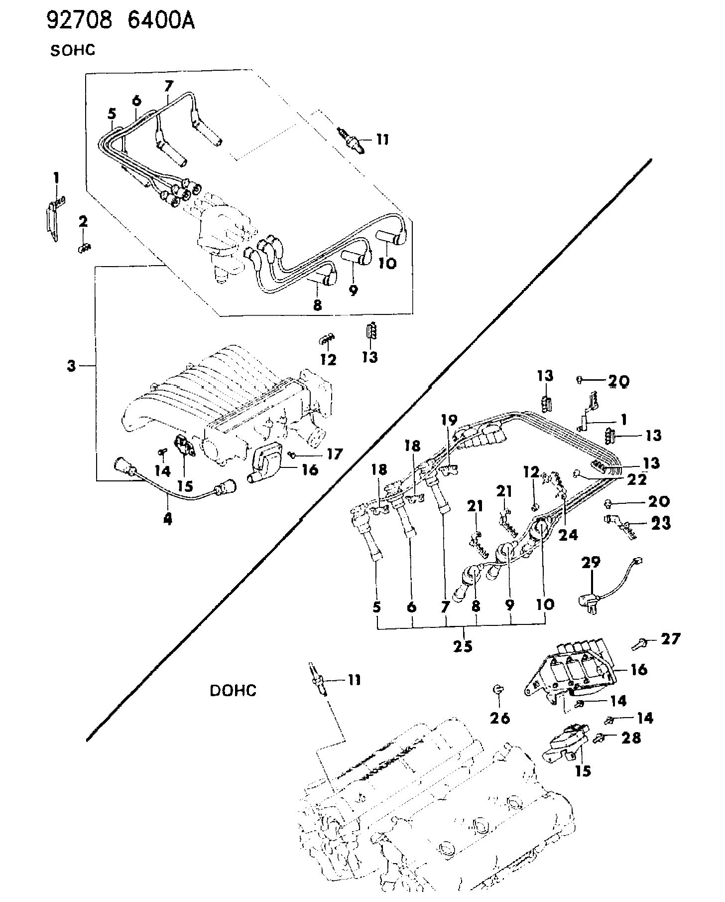 Mitsubishi MD15 2648 - Aizdedzes spole ps1.lv