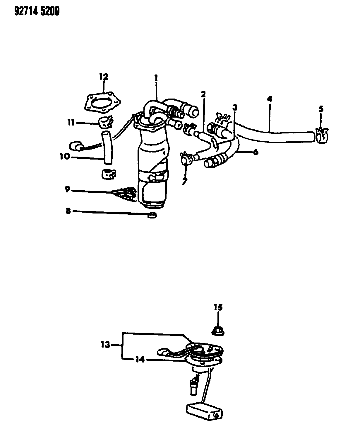 Mitsubishi MB40 0671 - Filtrs, Degvielas padeve ps1.lv