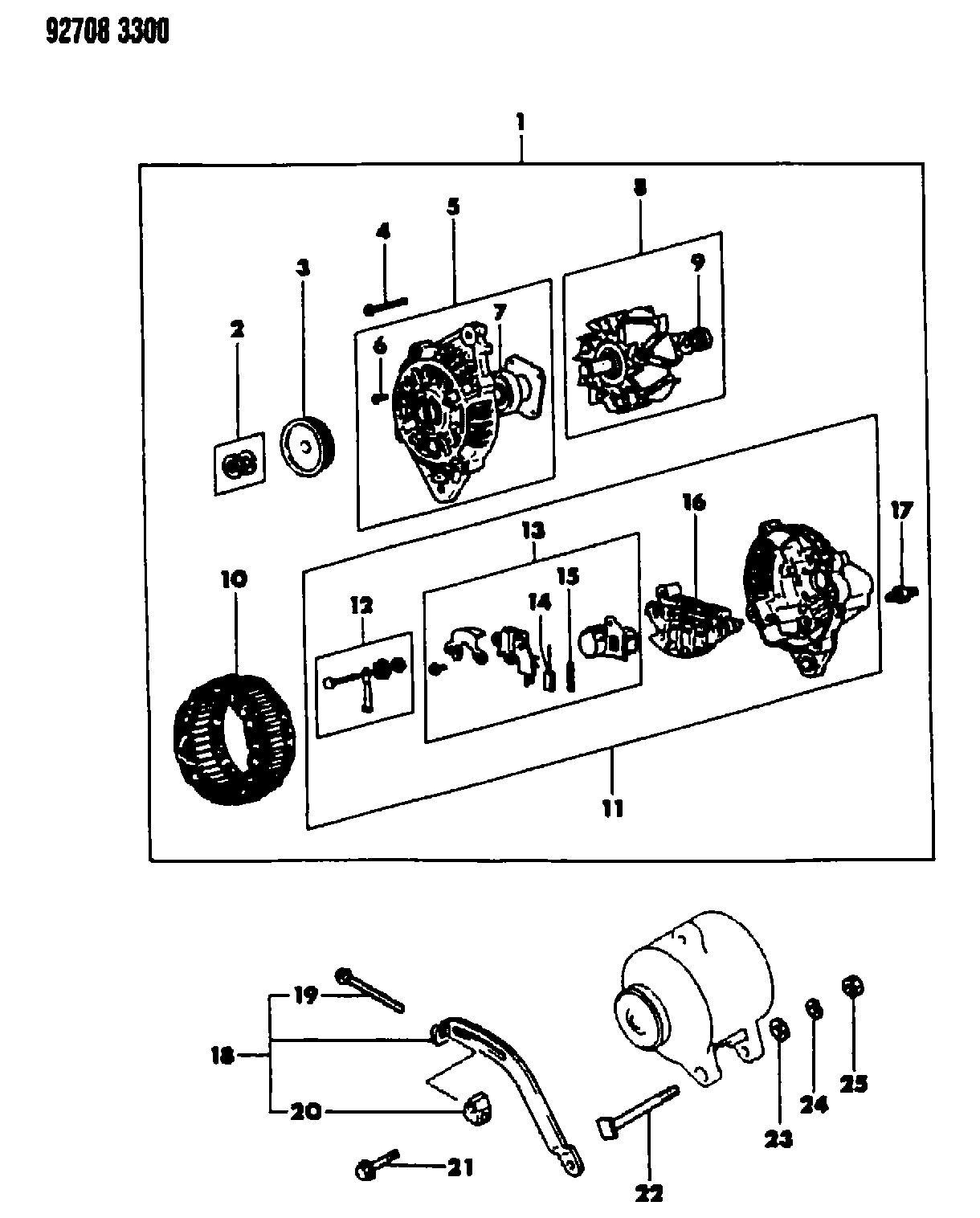 Hyundai MD13 6839 - Ģenerators ps1.lv