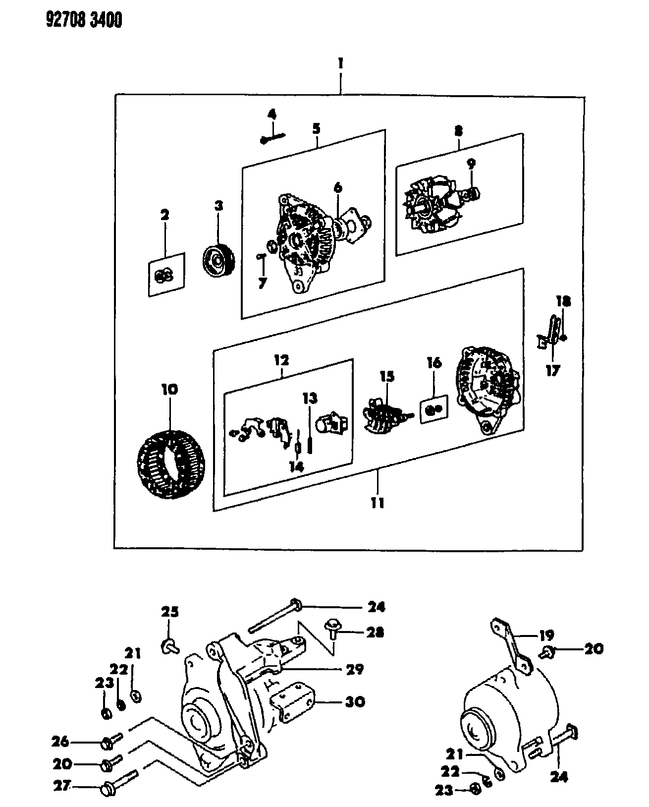 Dodge MD150 657 - Ģenerators ps1.lv