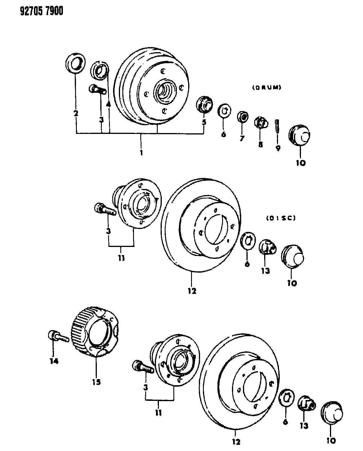 Mitsubishi MA12 5842 - Riteņa rumbas gultņa komplekts ps1.lv