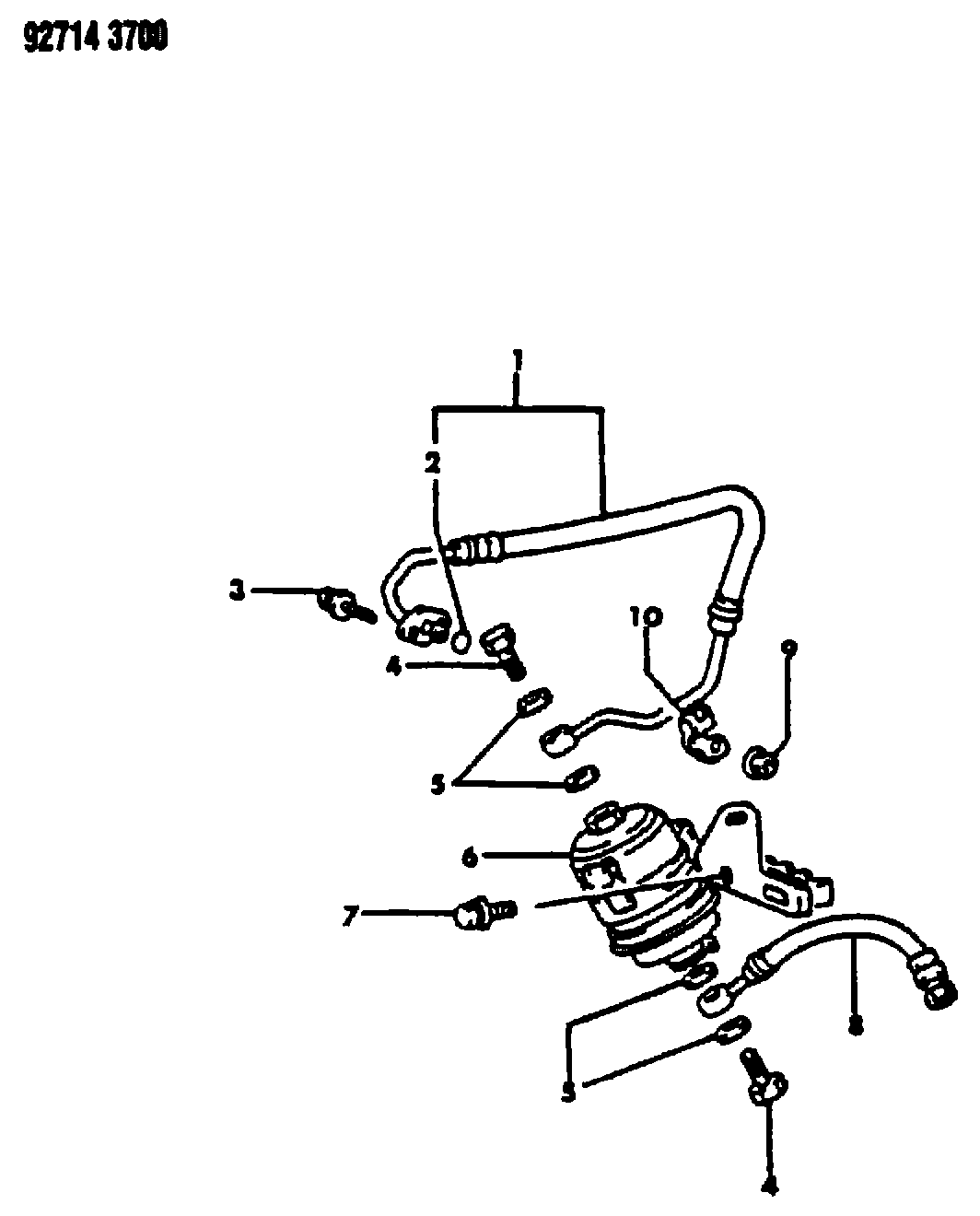 Mitsubishi MB50 4860 - Degvielas filtrs ps1.lv