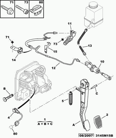 Towmotor Corp. 2156 36 - CLUTCH CONTROL PIPE ps1.lv