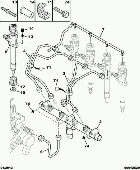 CITROËN 1982 F1 - Siltumizolācijas paplāksne, Iesmidzināšanas sistēma ps1.lv