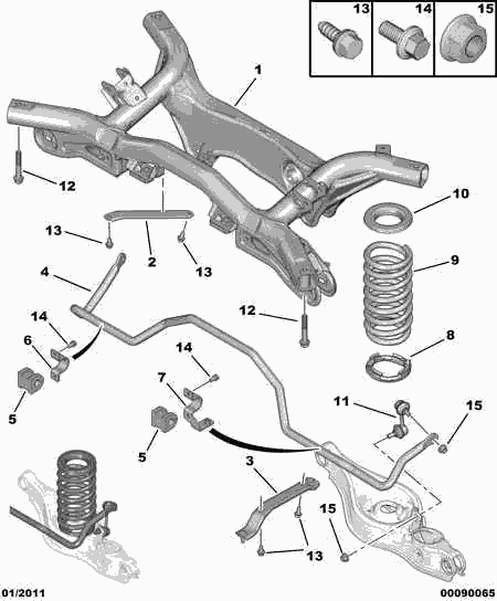 CITROËN 5172.58 - Bukse, Stabilizators ps1.lv