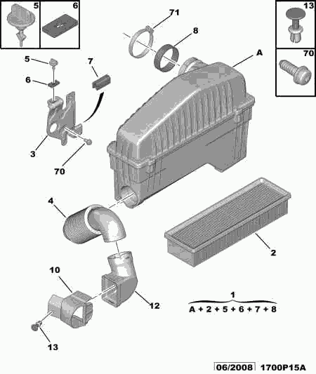 DS 1444 EC - Gaisa filtrs ps1.lv