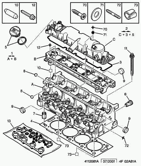 Suzuki 0249 99 - Blīve, Motora bloka galvas vāks ps1.lv