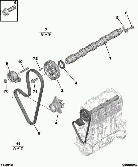 PEUGEOT 16 095 250 80 - Ūdenssūknis + Zobsiksnas komplekts ps1.lv