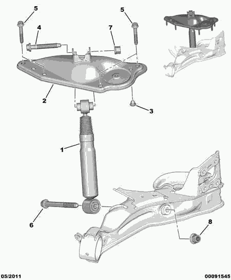 PEUGEOT (DF-PSA) 5206.QY - Amortizators ps1.lv