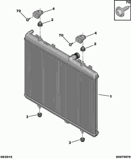 DS 1330 Y5 - Radiators, Motora dzesēšanas sistēma ps1.lv