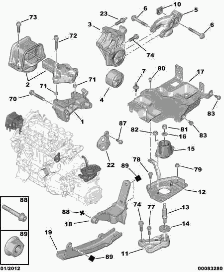 PEUGEOT 1809 44 - Piekare, Dzinējs ps1.lv