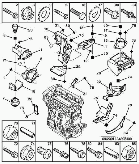 DS 1807 L4 - ENGINE MOUNTING BRACKET ps1.lv