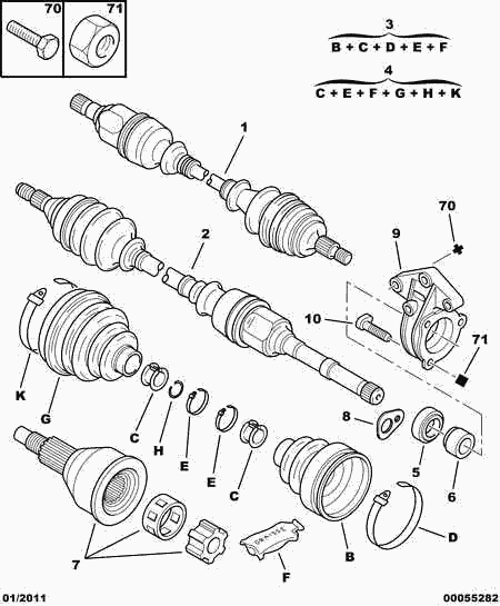 FIAT 3273 NC - Piedziņas vārpsta ps1.lv