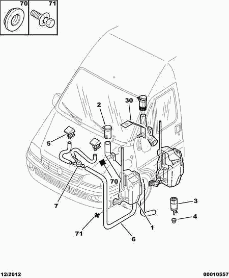 CITROEN 6.434.88 - WINDOW WASH PUMP SEAL ps1.lv