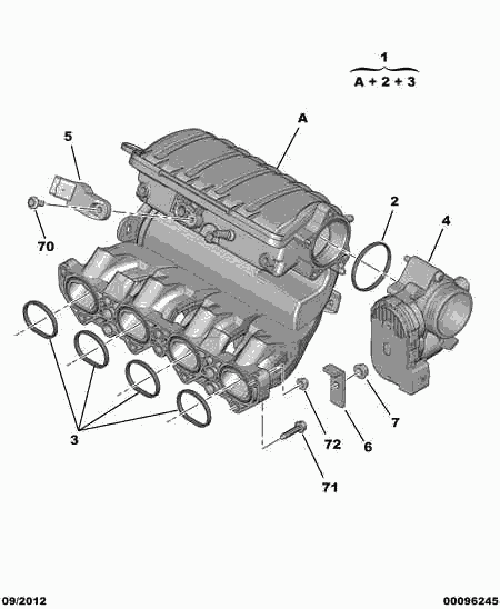 Lancia 96 393 814 80 - Devējs, Pūtes spiediens ps1.lv