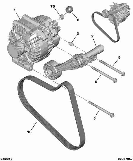 PEUGEOT 5705 KG - Ģenerators ps1.lv