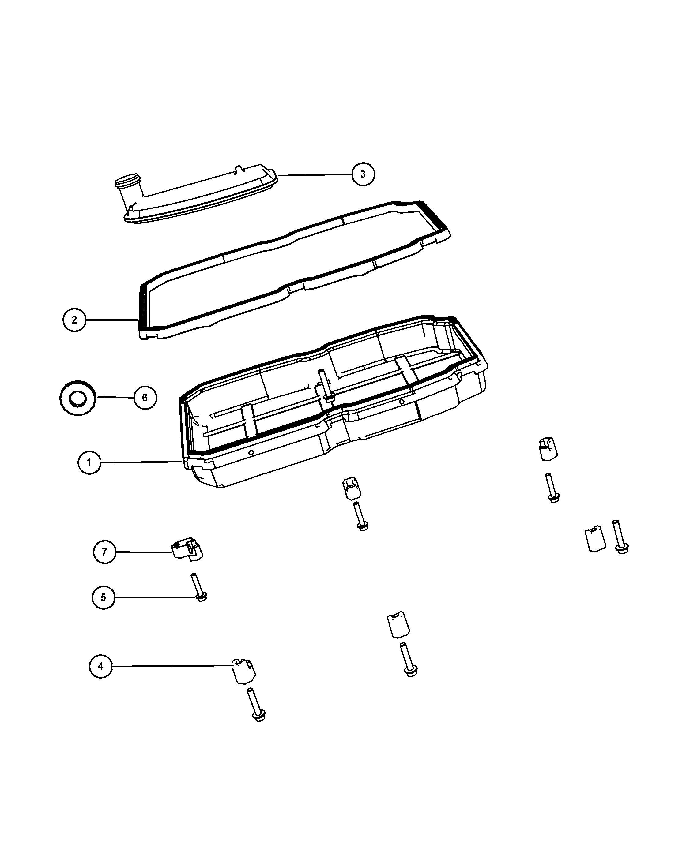 Chrysler 52108 270AA - Korķis, Pārnesumkārbas korpuss ps1.lv