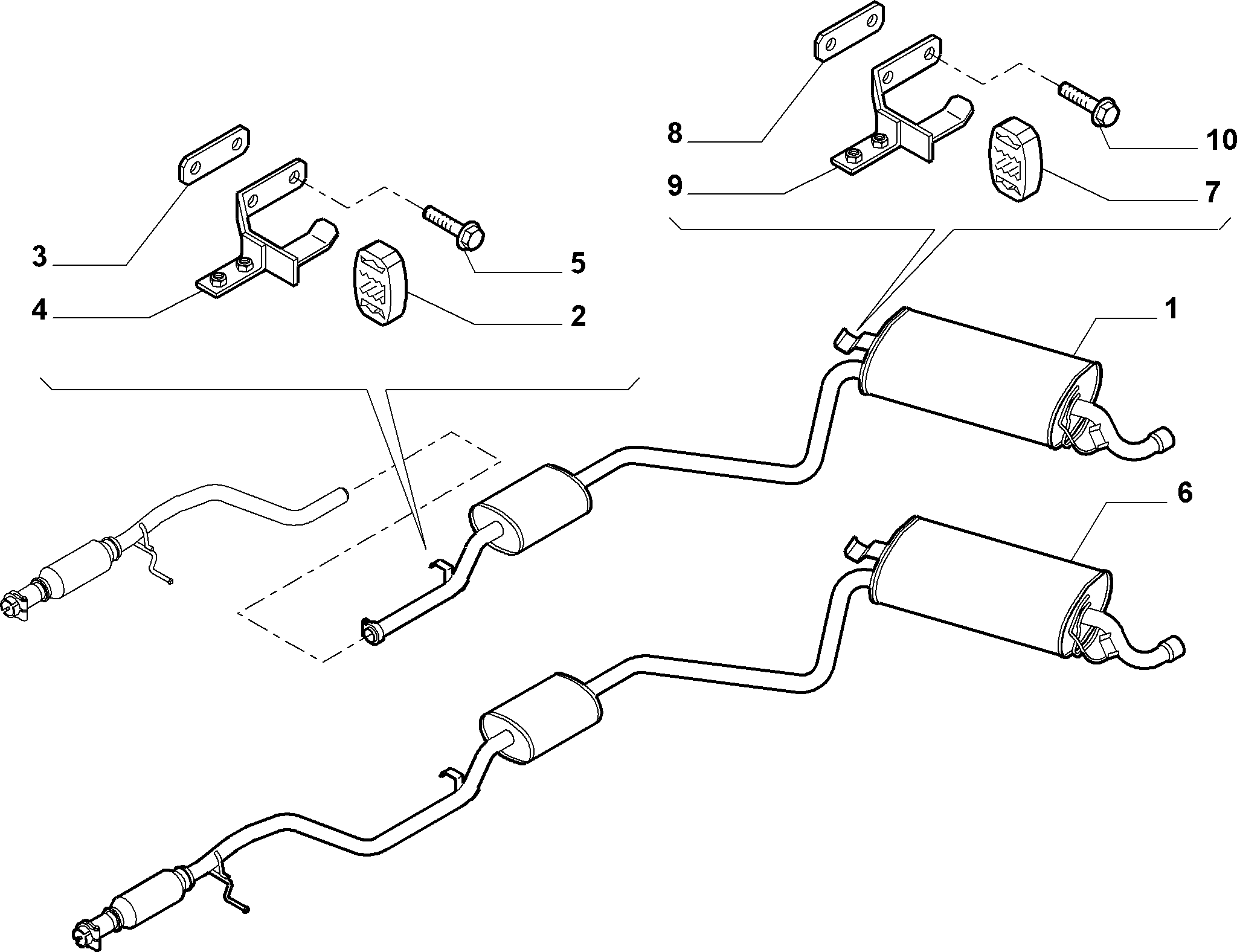 Lancia 7600807 - Bukse, Stabilizators ps1.lv