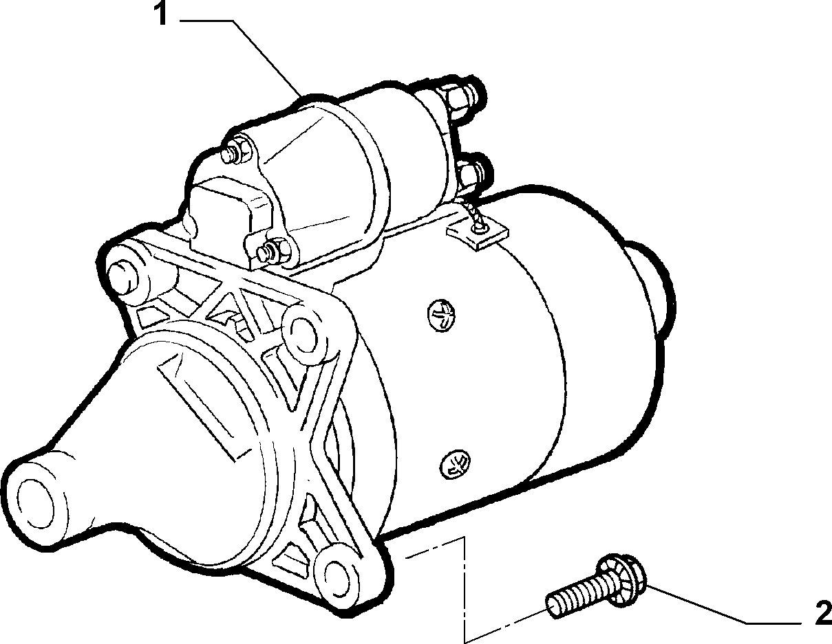 Alfarome/Fiat/Lanci 46437520 - Starteris ps1.lv