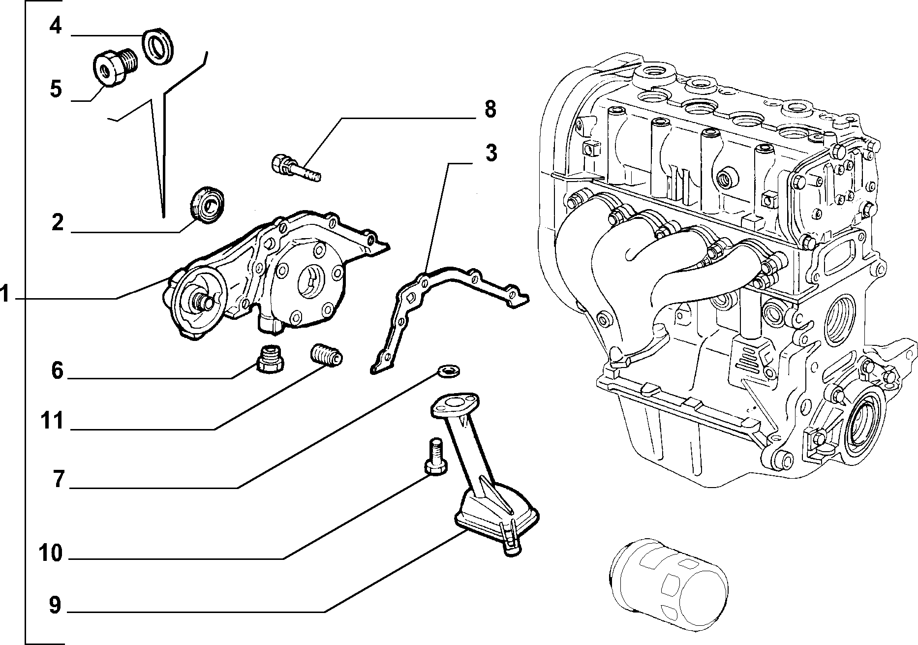 Alfa Romeo 46404094 - Vārpstas blīvgredzens, Kloķvārpsta ps1.lv