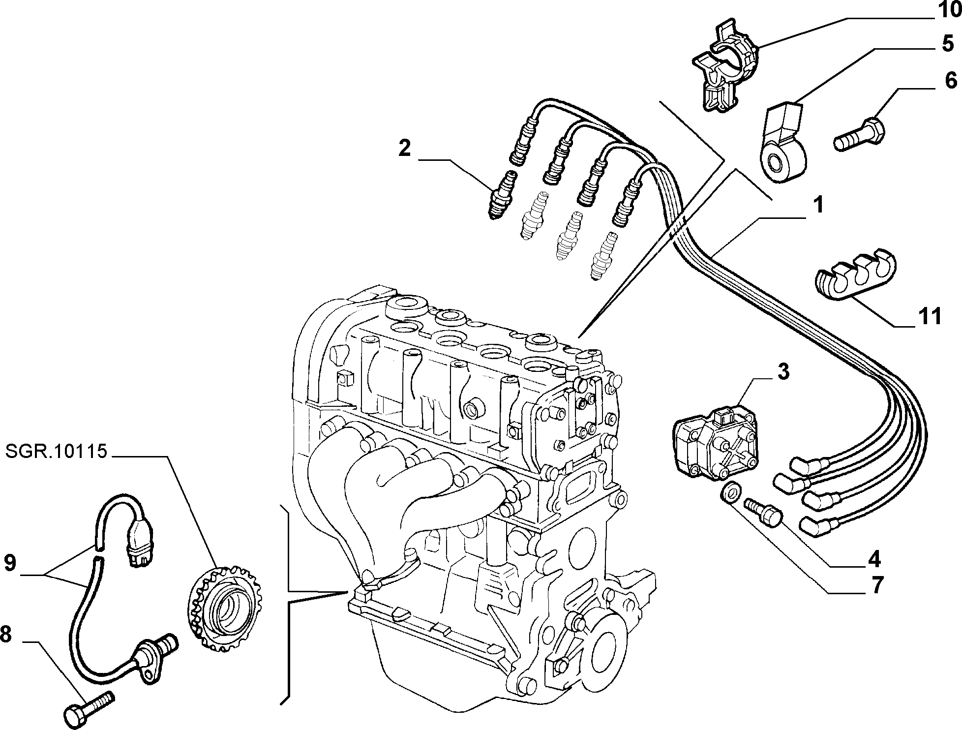 Abarth 76 48 79 7 - Aizdedzes spole ps1.lv