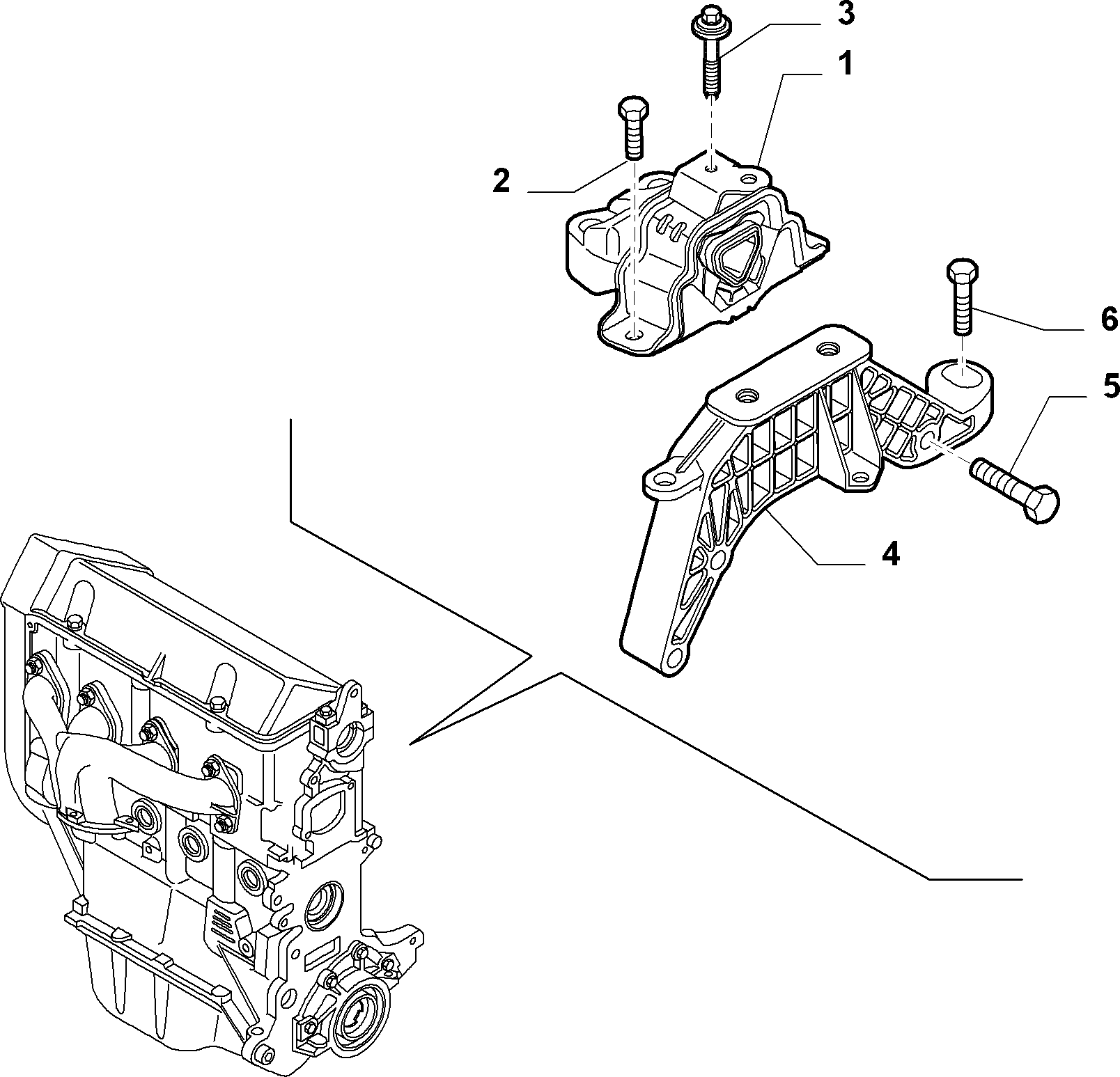 Abarth 55700434* - Piekare, Dzinējs ps1.lv